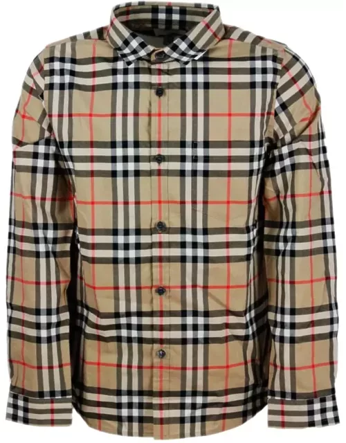 Burberry Shirt With Check