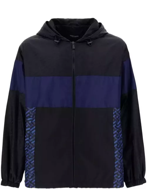 Versace Hooded Windbreaker Jacket