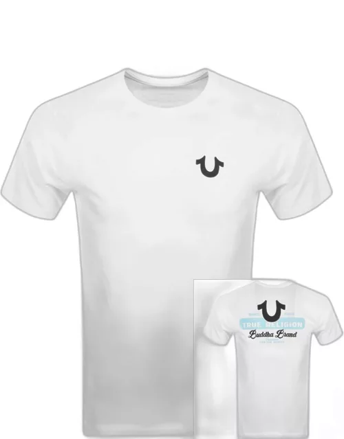 True Religion Brand Logo T Shirt White