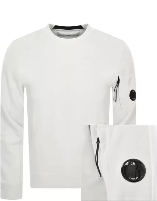 CP Company Diagonal Sweatshirt Off White