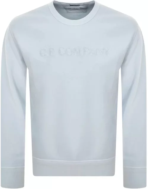 CP Company Diagonal Sweatshirt Blue