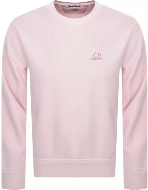 CP Company Diagonal Sweatshirt Pink