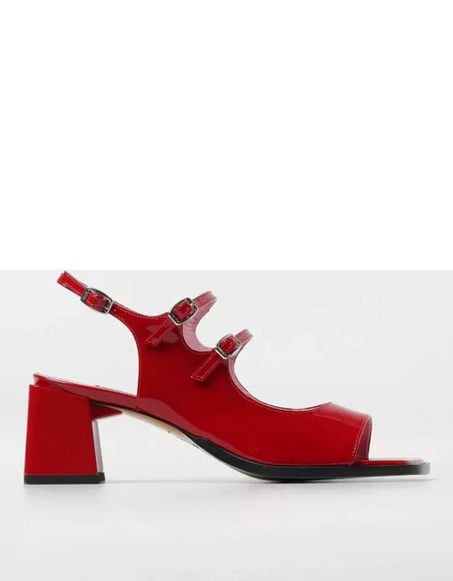 Heeled Sandals CAREL PARIS Woman colour Red