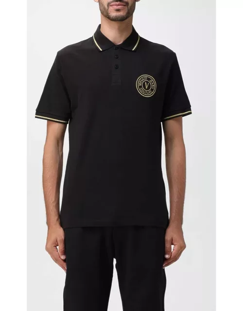 Polo Shirt VERSACE JEANS COUTURE Men colour Black