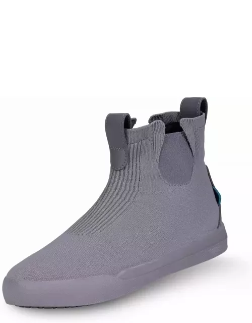 Vessi Waterproof - Knit Sneaker Shoes - Granite - Men's Weekend Chelsea - Granite