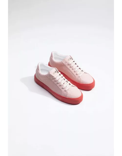 Hide & Jack Low Top Sneaker - Essence Pink Red