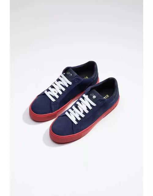 Hide & Jack Low Top Sneaker - Essence Oil Blue Red