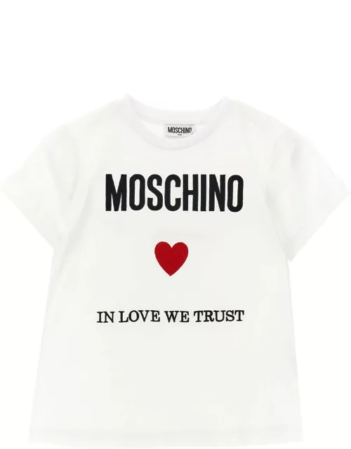 Moschino in Love We Trust T-shirt
