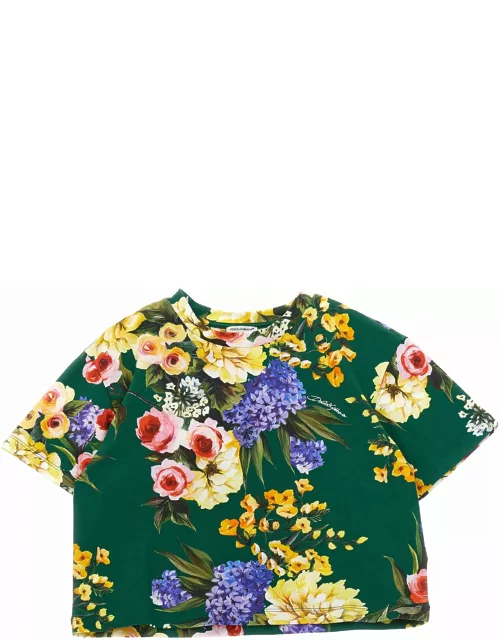 Dolce & Gabbana Floral Print T-shirt