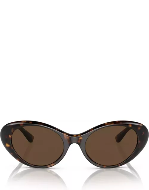 Versace Eyewear Ve4455u Havana Sunglasse