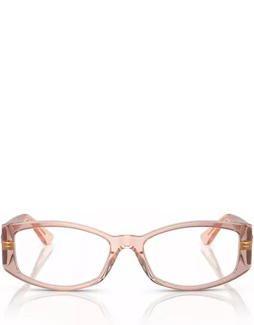 Versace Eyewear Ve3343 Peach Gradient Beige Glasse
