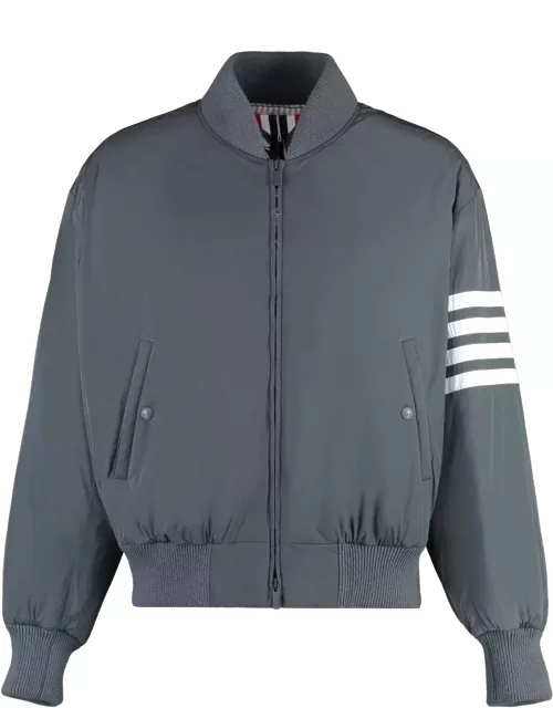 Thom Browne Bomber Jacket In Technical Fabric