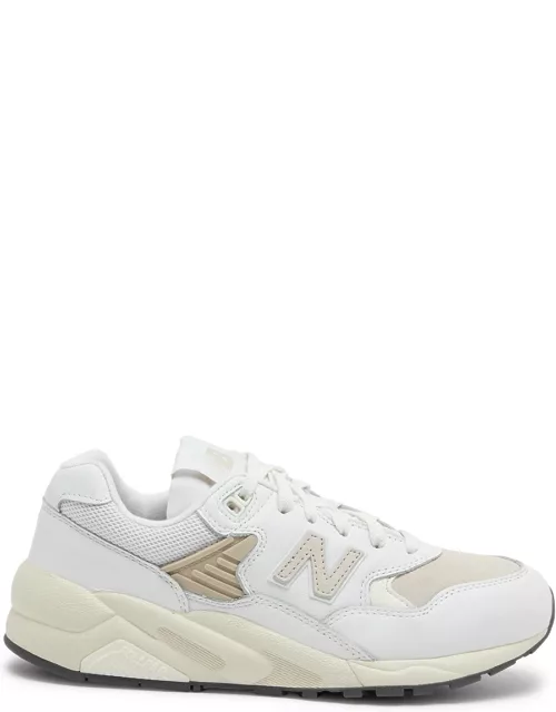 New Balance 580 Panelled Leather Sneakers - White - 7 (IT39.5 / UK6.5)