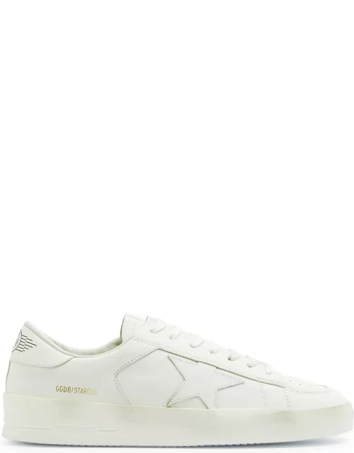 Golden Goose Stardan Leather Sneakers - White - 45 (IT45 / UK11)