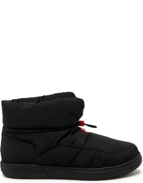 Hunter In/Out Quilted Shell Ankle Boots - Black - 38 (IT38 / UK5)