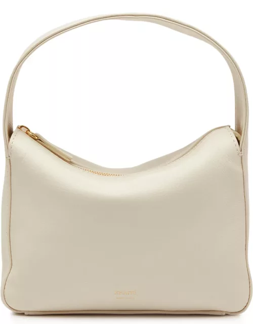 Khaite Elena Small Leather top Handle bag - Off White