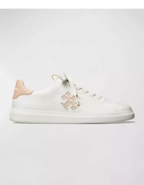 Double T Howell Low-Top Leather Sneaker