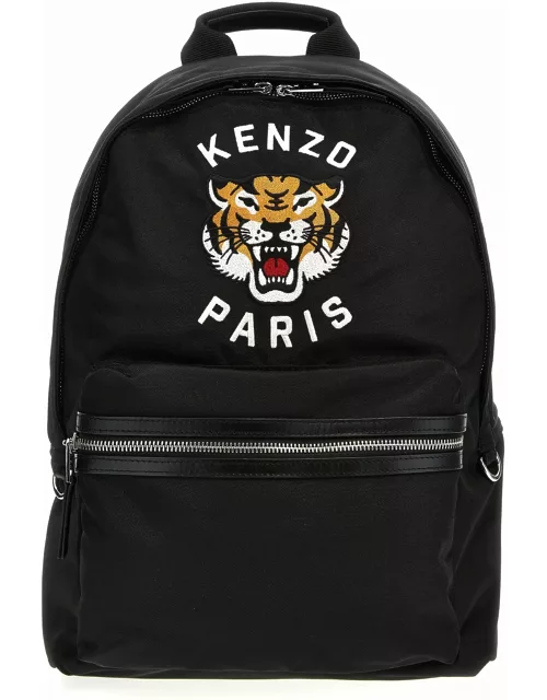 Kenzo Logo Embroidery Backpack