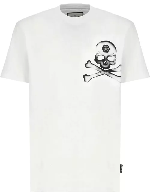 Philipp Plein Round Neck Ss Gothic Plein T-shirt