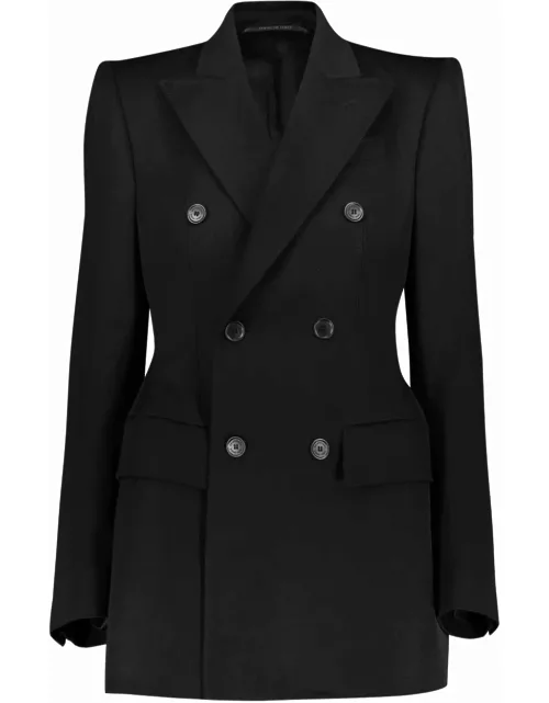 Balenciaga Garde-robe Hourglass Double Brested Jacket