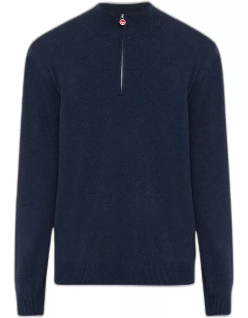 Men's Cashmere Half-Zip Sweater