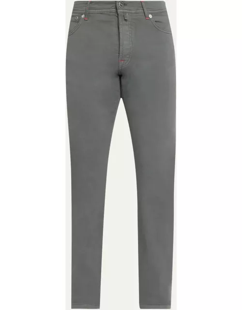 Men's Slim Fit Cotton-Stretch 5-Pocket Pant