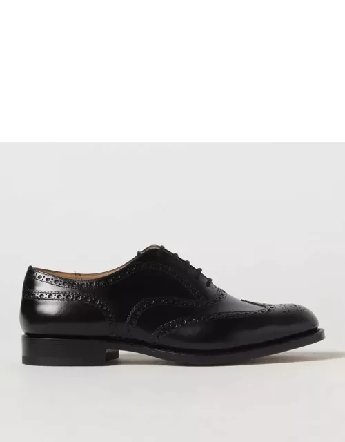 Church's derby shoes in leather with brogue pattern