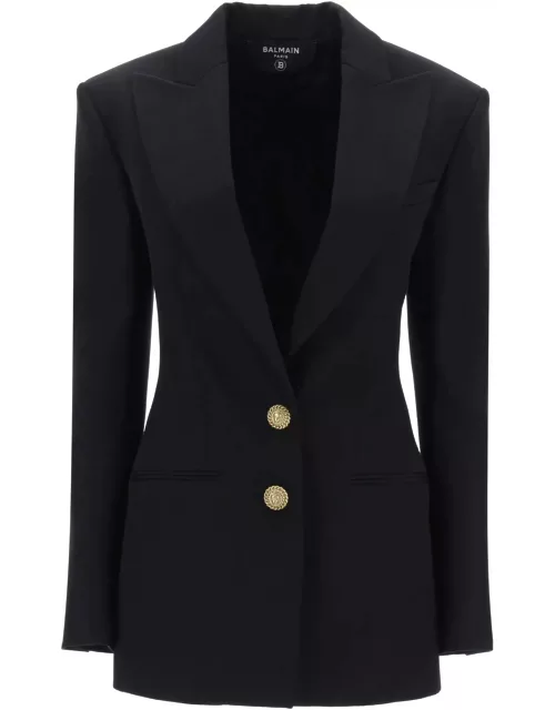 BALMAIN fitted single-breasted blazer