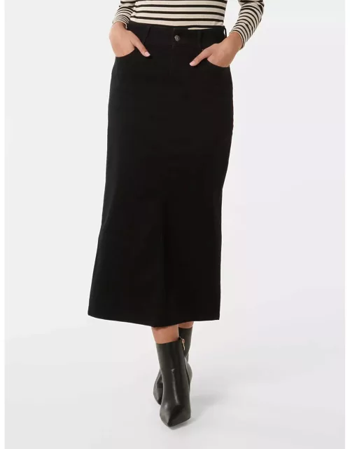 Forever New Women's Natalie Denim Skirt in Black