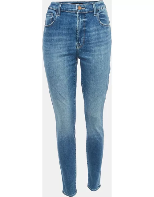J Brand Blue Washed Denim Skinny Jeans M Waist 29"