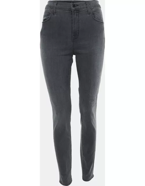 J Brand Grey Washed Denim Skinny Jeans M Waist 29"