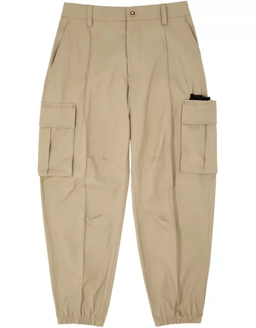 Versace Cotton-poplin Cargo Trousers - Sand - 46 (IT46 / S)