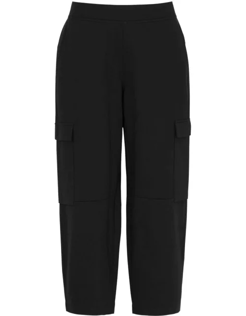 Eileen Fisher Stretch-jersey Cargo Trousers - Black - S (UK 10-12 / M)