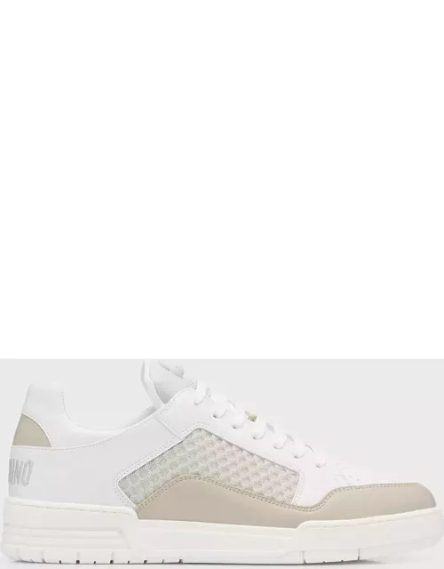 Men's Streetball Leather Low-Top Sneaker