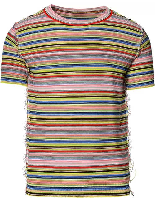 Maison Margiela Stripe Knit T-shirt
