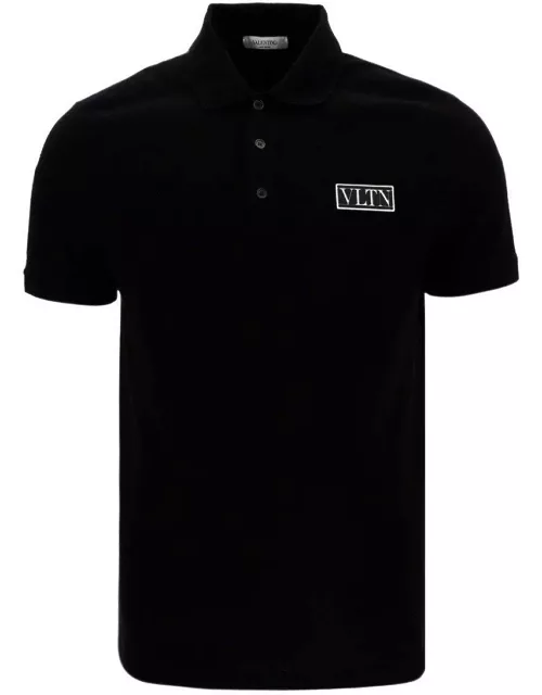 Valentino Vltn Tag Short-sleeved Polo Shirt