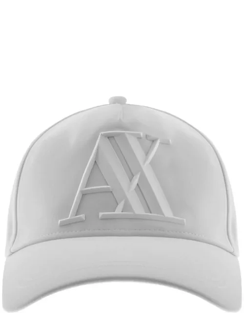 Armani Exchange Logo Cap White