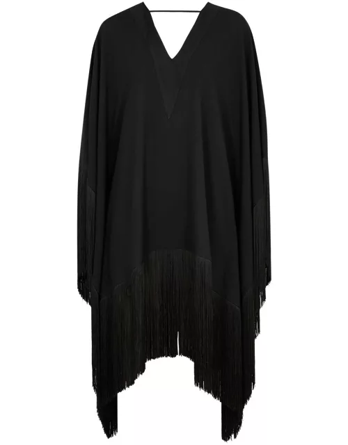 Taller Marmo Very Ross Fringe-trimmed Midi Dress - Black - One