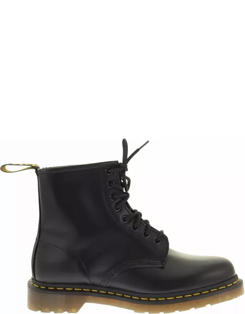 Dr. Martens Dr.martens Smooth Anfibio In Black Leather