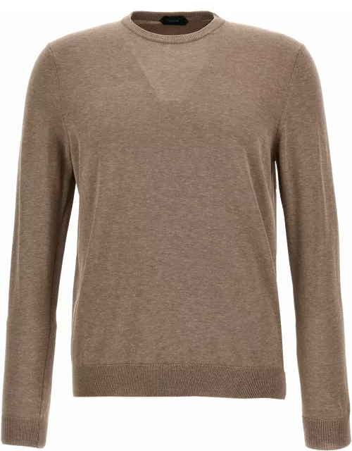 Zanone Cotton Crepe Sweater