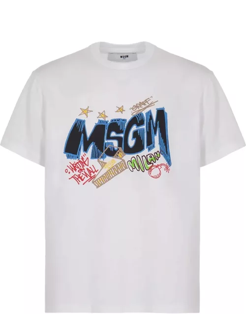 MSGM T-shirt With Print