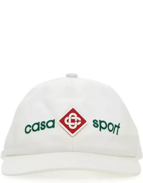 Casablanca Casa Sport Logo Embroidered Cap