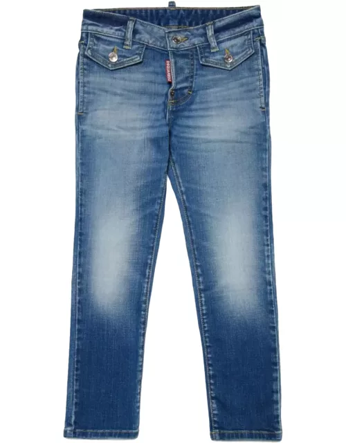 Dsquared2 Slim Jeans With Embroidery