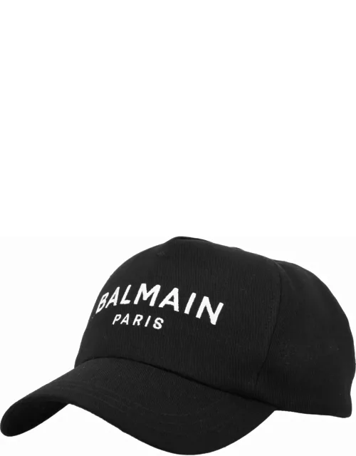 Balmain Logo Embroidery Baseball Cap
