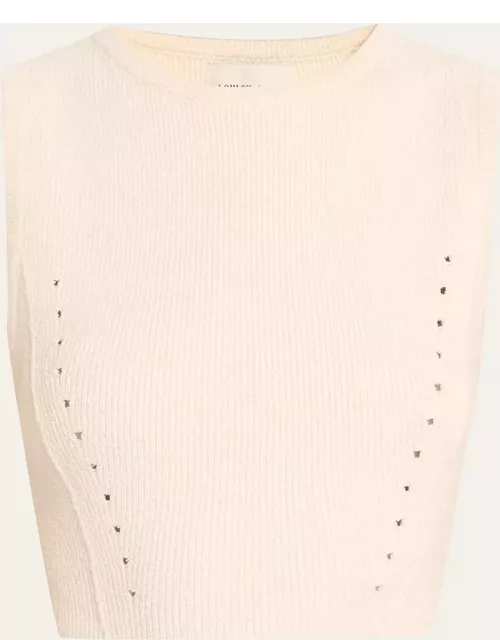 Chace Cropped Knit Tank Top