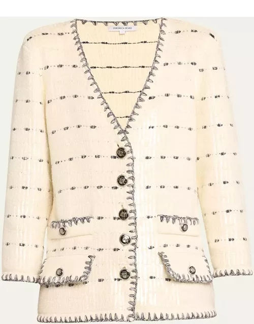 Ceriani Sequin Knit Jacket