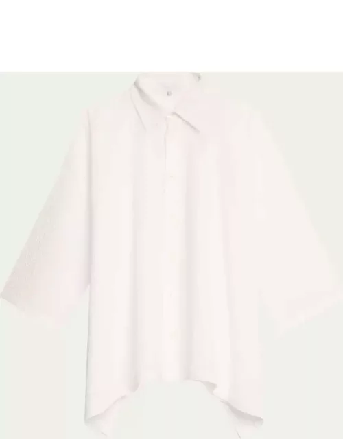 DPS Short-Sleeve Shirt With Collar (Mid Plus Length)