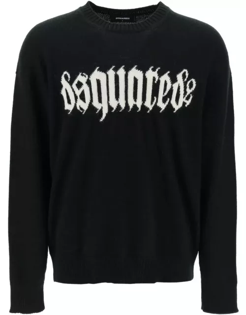 DSQUARED2 gothic logo sweater