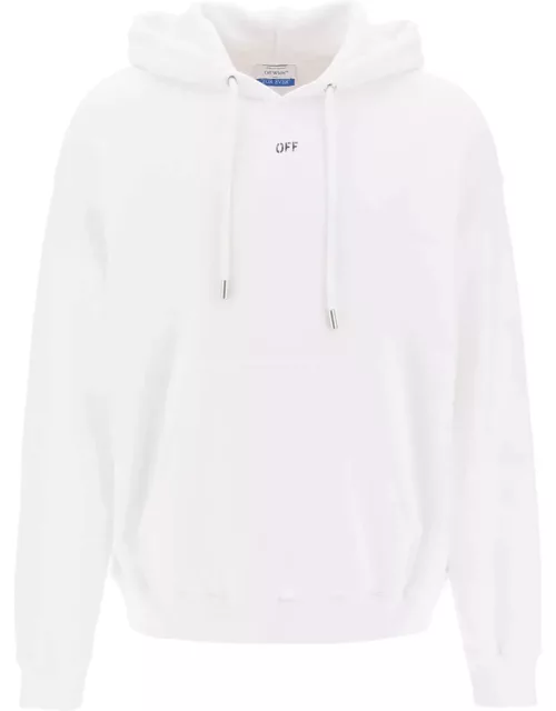 OFF-WHITE skate hoodie with off logo