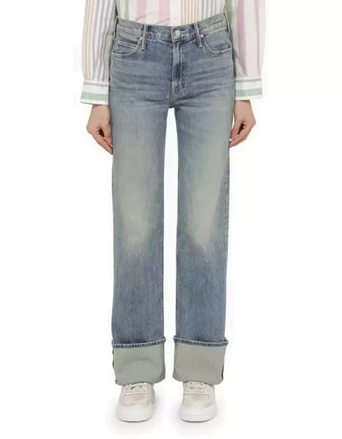 The Duster Skimp Cuff Jeans with turn-up
